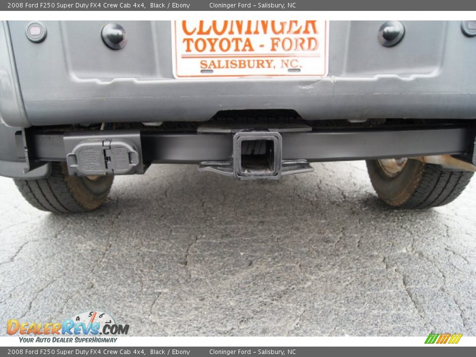 2008 Ford F250 Super Duty FX4 Crew Cab 4x4 Black / Ebony Photo #23
