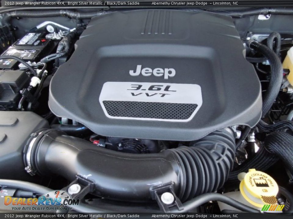 2012 Jeep Wrangler Rubicon 4X4 3.6 Liter DOHC 24-Valve VVT Pentastar V6 Engine Photo #22