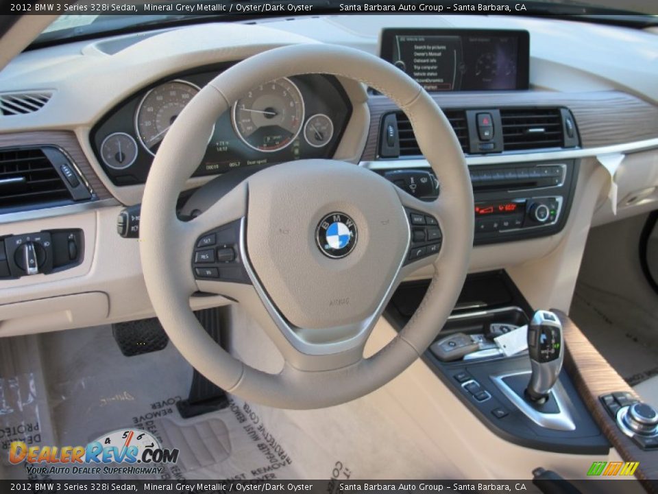 2012 BMW 3 Series 328i Sedan Steering Wheel Photo #9