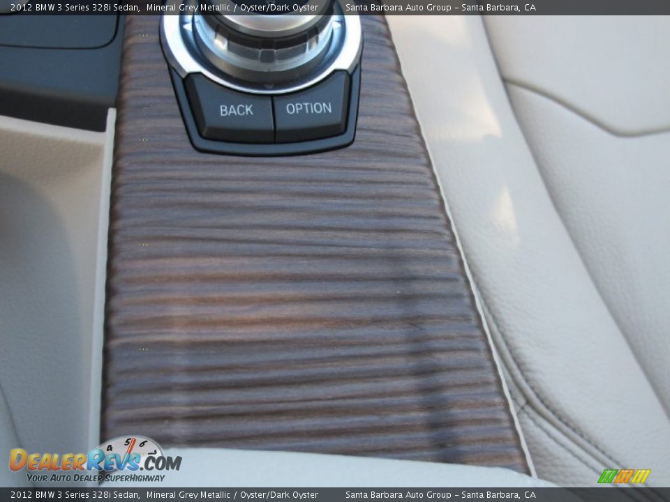 2012 BMW 3 Series 328i Sedan Mineral Grey Metallic / Oyster/Dark Oyster Photo #10