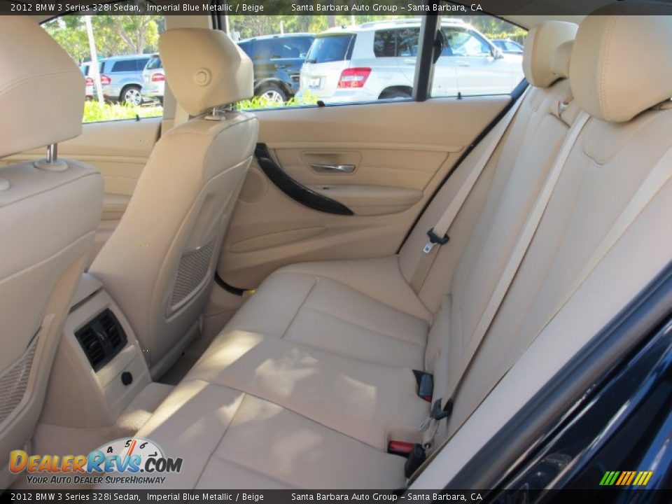 2012 BMW 3 Series 328i Sedan Imperial Blue Metallic / Beige Photo #5