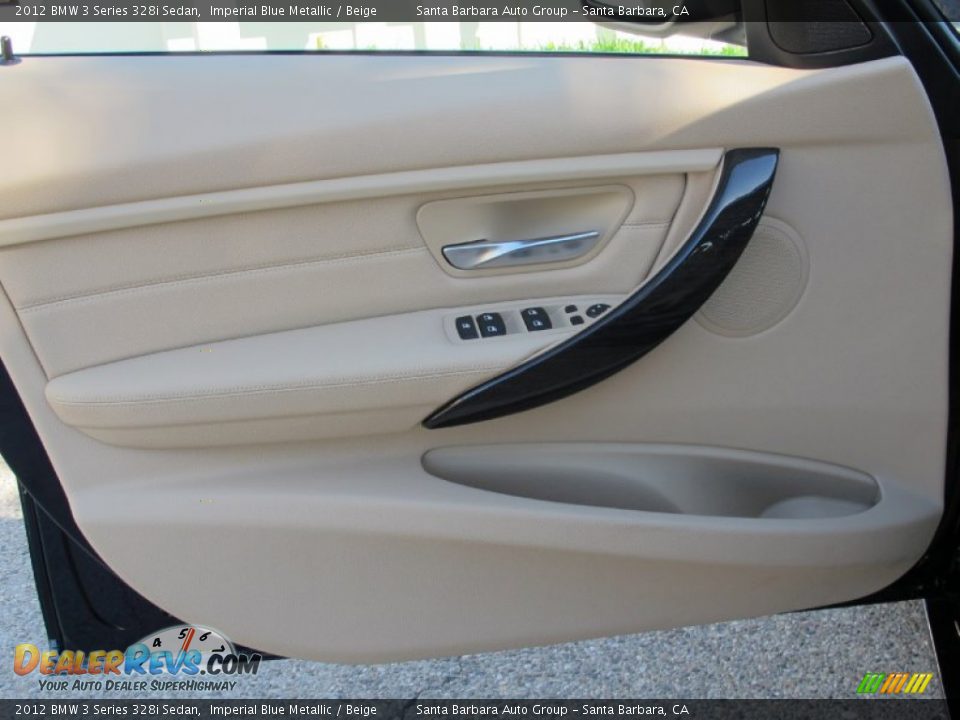 2012 BMW 3 Series 328i Sedan Imperial Blue Metallic / Beige Photo #6
