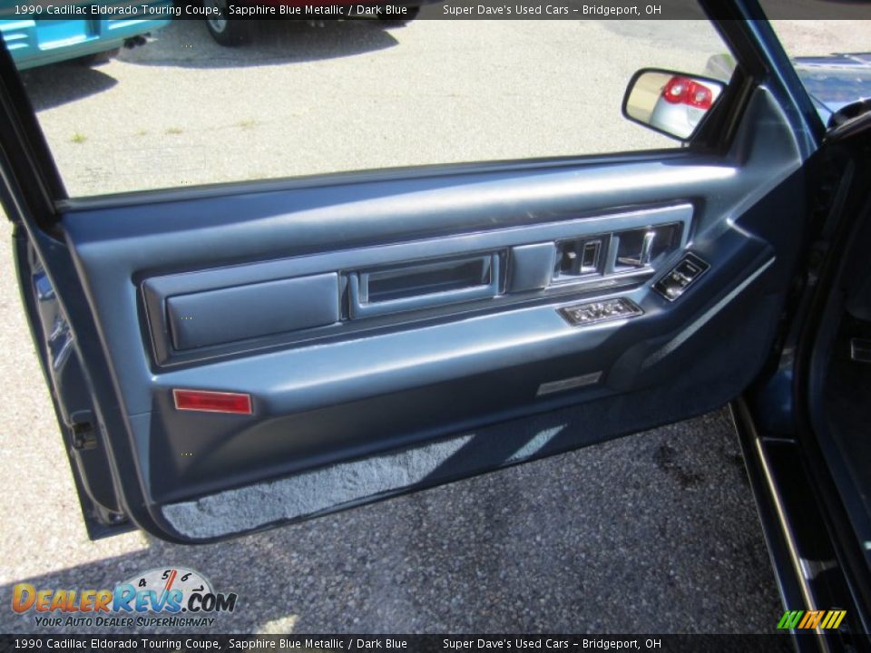 Door Panel of 1990 Cadillac Eldorado Touring Coupe Photo #27