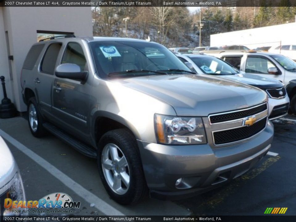 2007 Chevrolet Tahoe LT 4x4 Graystone Metallic / Dark Titanium/Light Titanium Photo #1