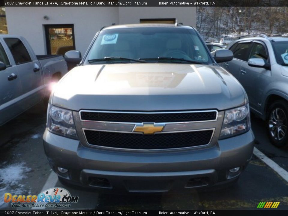 2007 Chevrolet Tahoe LT 4x4 Graystone Metallic / Dark Titanium/Light Titanium Photo #2