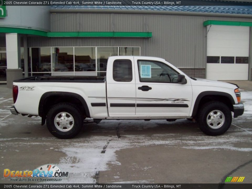 Summit White 2005 Chevrolet Colorado Z71 Extended Cab 4x4 Photo #24