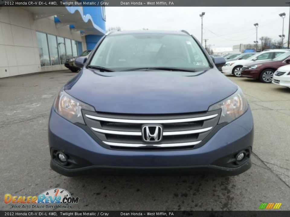 Twilight Blue Metallic 2012 Honda CR-V EX-L 4WD Photo #8