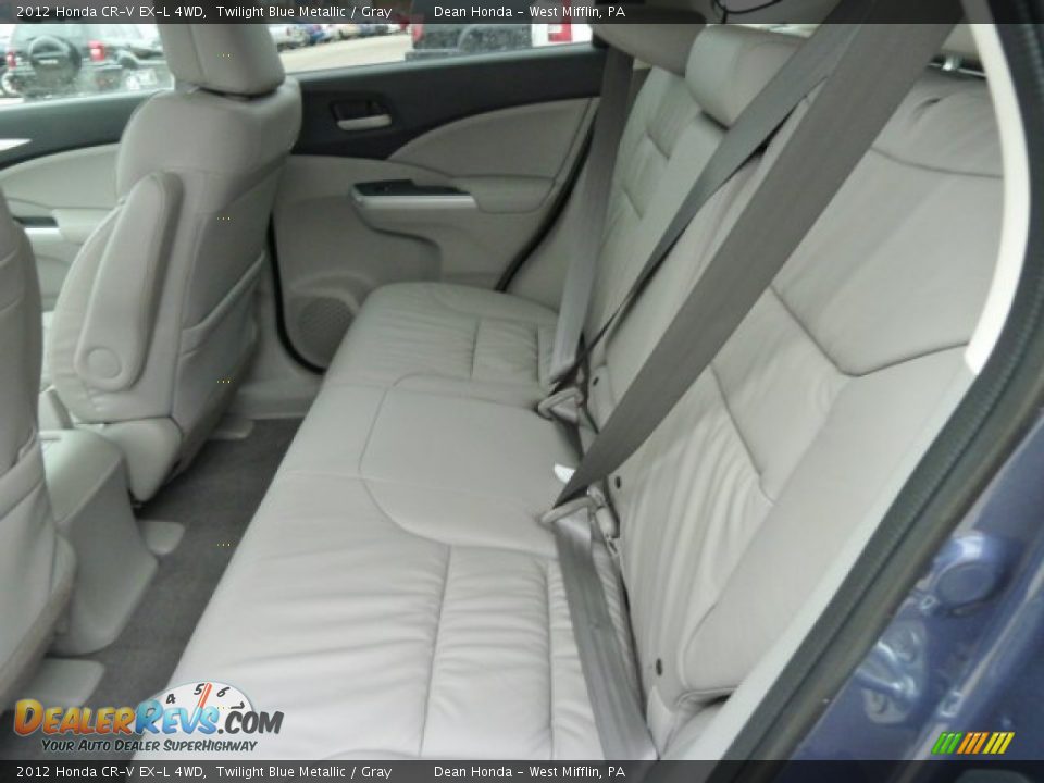 Gray Interior - 2012 Honda CR-V EX-L 4WD Photo #11