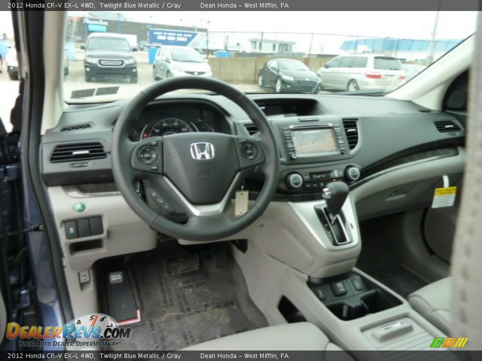 Dashboard of 2012 Honda CR-V EX-L 4WD Photo #12