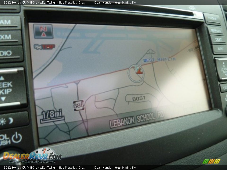 Navigation of 2012 Honda CR-V EX-L 4WD Photo #17