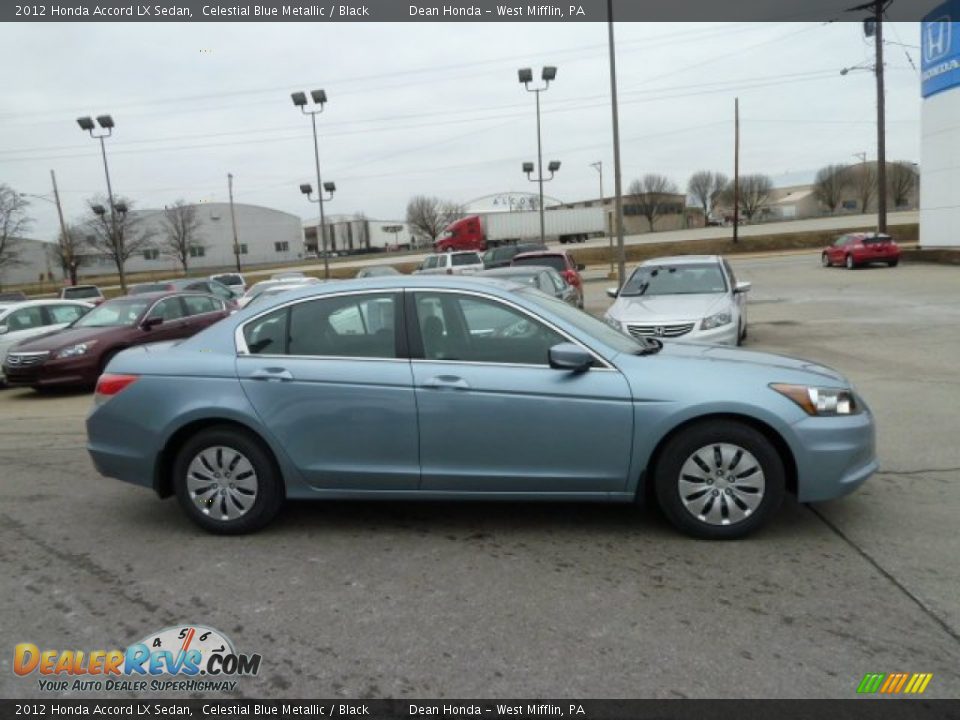 2012 Honda Accord LX Sedan Celestial Blue Metallic / Black Photo #6