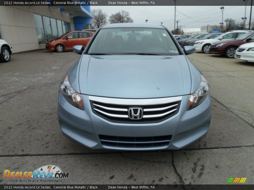 2012 Honda Accord LX Sedan Celestial Blue Metallic / Black Photo #8