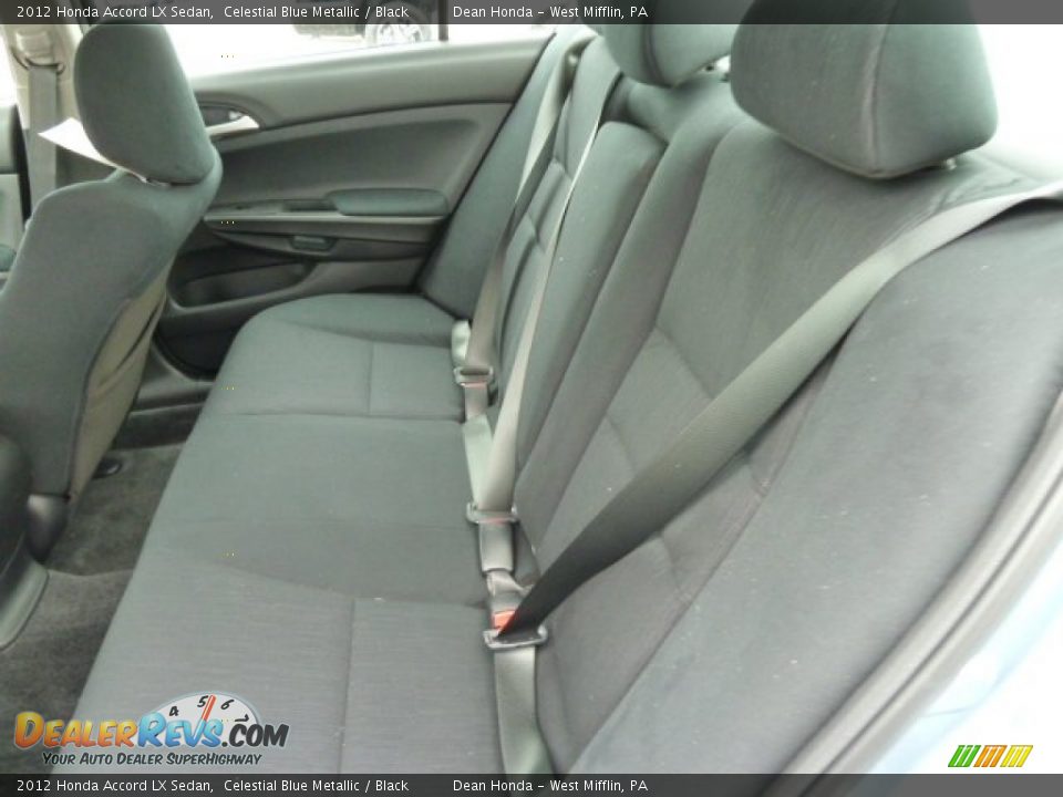 2012 Honda Accord LX Sedan Celestial Blue Metallic / Black Photo #11