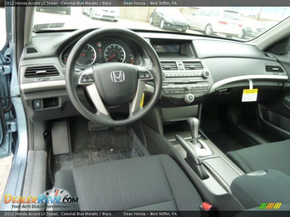 2012 Honda Accord LX Sedan Celestial Blue Metallic / Black Photo #12