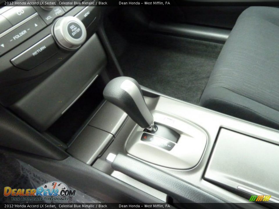 2012 Honda Accord LX Sedan Celestial Blue Metallic / Black Photo #17