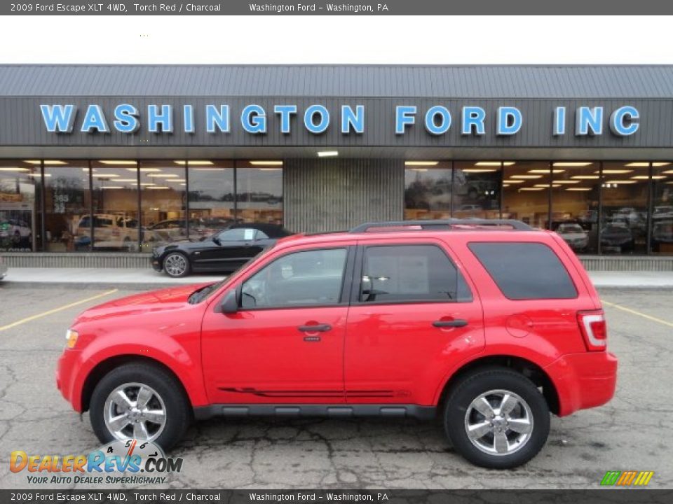 2009 Ford Escape XLT 4WD Torch Red / Charcoal Photo #1