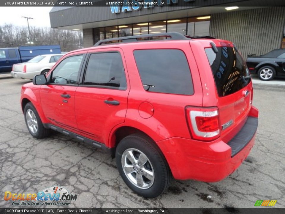2009 Ford Escape XLT 4WD Torch Red / Charcoal Photo #2