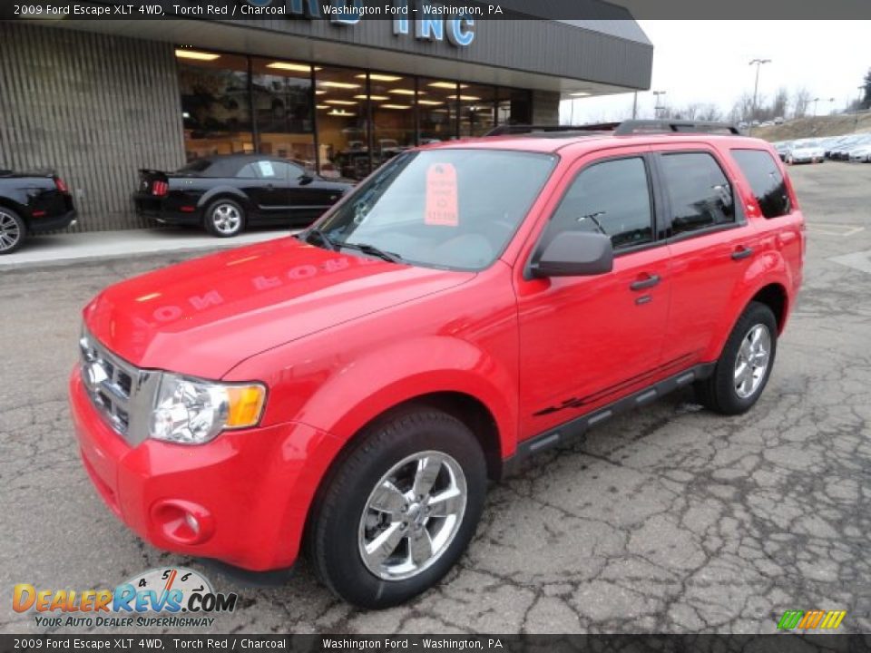 2009 Ford Escape XLT 4WD Torch Red / Charcoal Photo #8