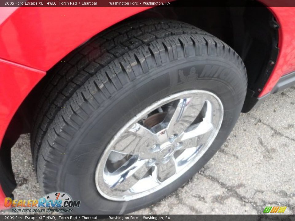 2009 Ford Escape XLT 4WD Torch Red / Charcoal Photo #9