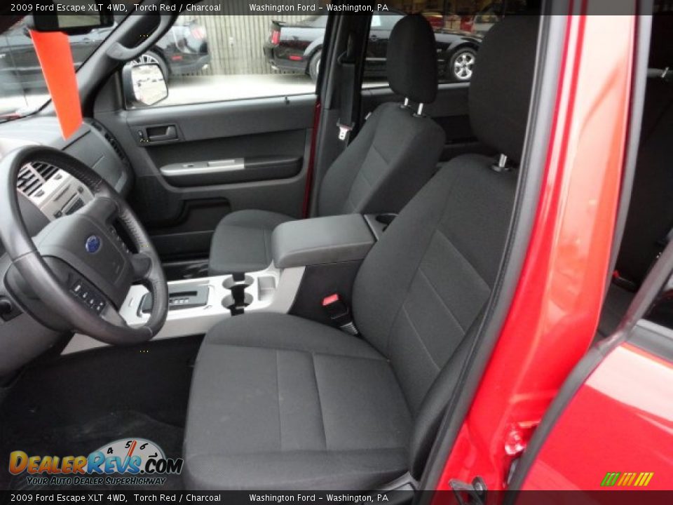 Charcoal Interior - 2009 Ford Escape XLT 4WD Photo #10