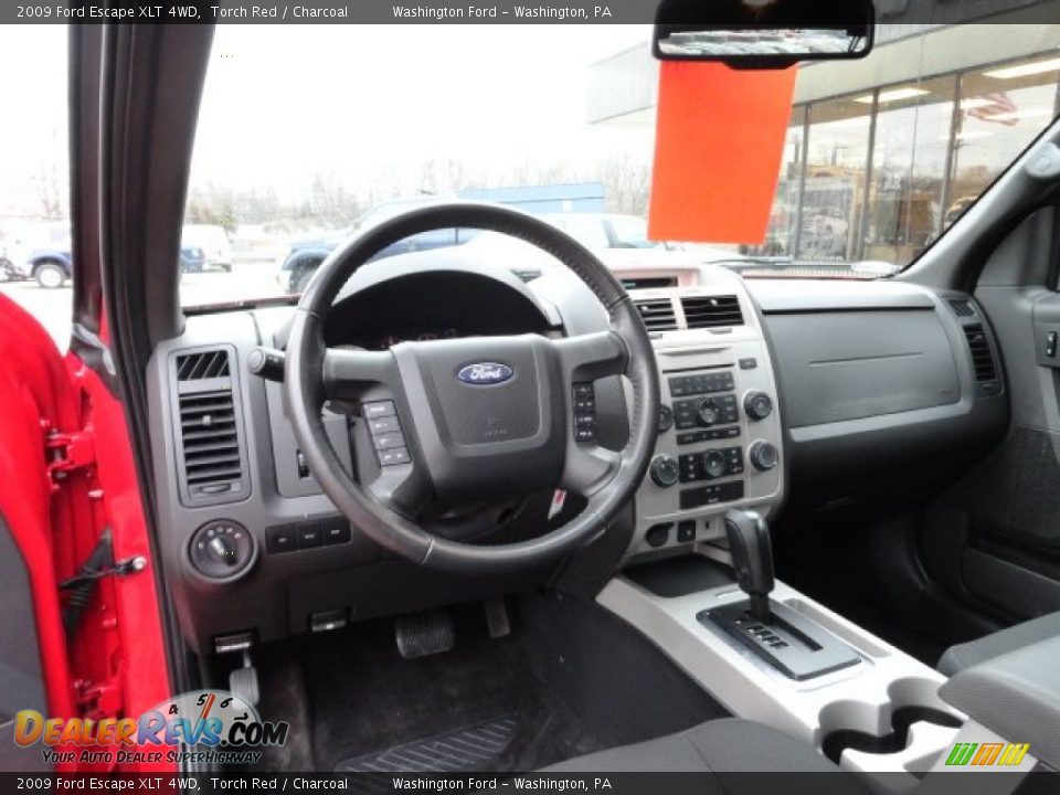 Charcoal Interior - 2009 Ford Escape XLT 4WD Photo #12