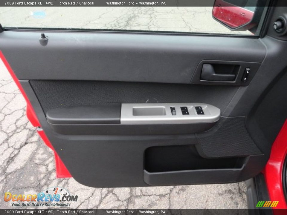 2009 Ford Escape XLT 4WD Torch Red / Charcoal Photo #14