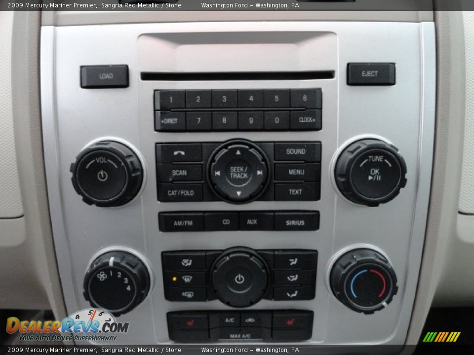 2009 Mercury Mariner Premier Sangria Red Metallic / Stone Photo #19