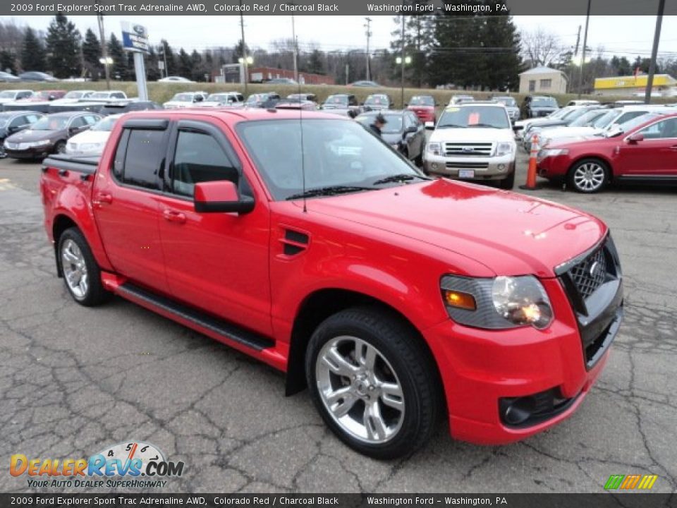 Front 3/4 View of 2009 Ford Explorer Sport Trac Adrenaline AWD Photo #6