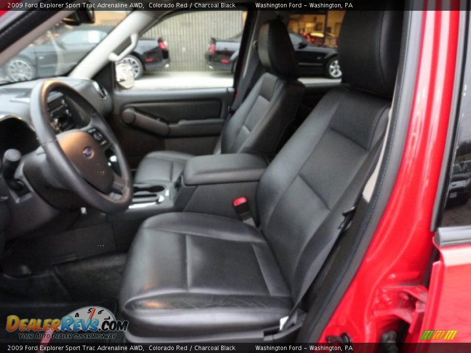 Charcoal Black Interior - 2009 Ford Explorer Sport Trac Adrenaline AWD Photo #10