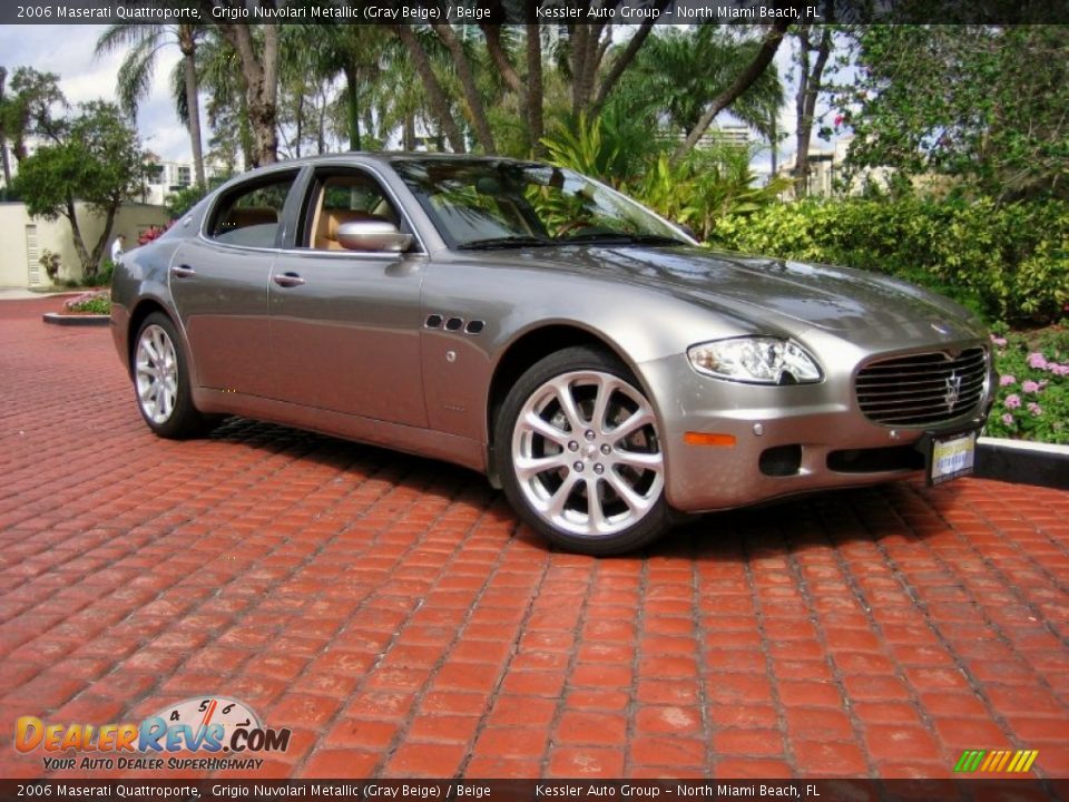 Grigio Nuvolari Metallic (Gray Beige) 2006 Maserati Quattroporte  Photo #1