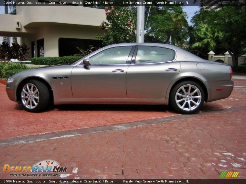 Grigio Nuvolari Metallic (Gray Beige) 2006 Maserati Quattroporte  Photo #6