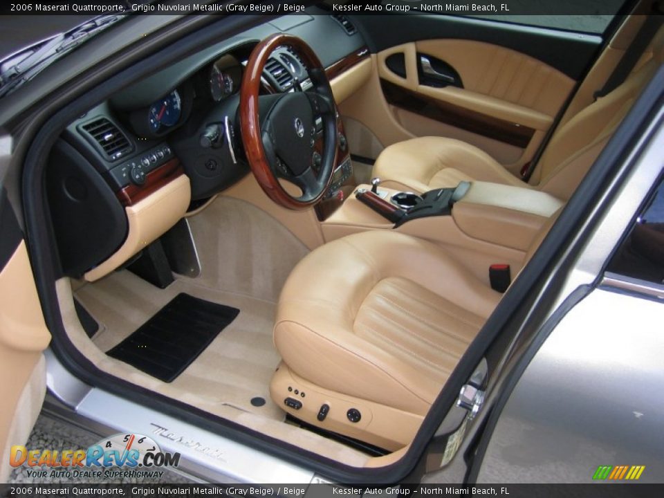 Beige Interior - 2006 Maserati Quattroporte  Photo #13