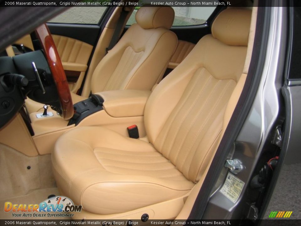 Beige Interior - 2006 Maserati Quattroporte  Photo #14