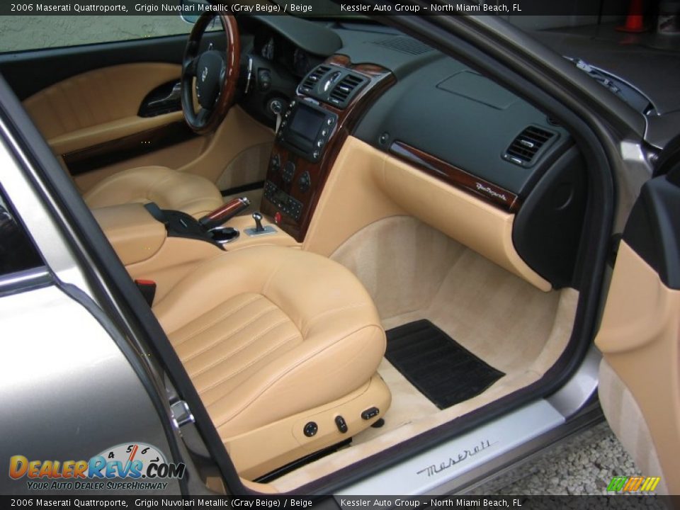 Beige Interior - 2006 Maserati Quattroporte  Photo #21