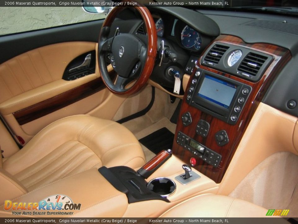Beige Interior - 2006 Maserati Quattroporte  Photo #26