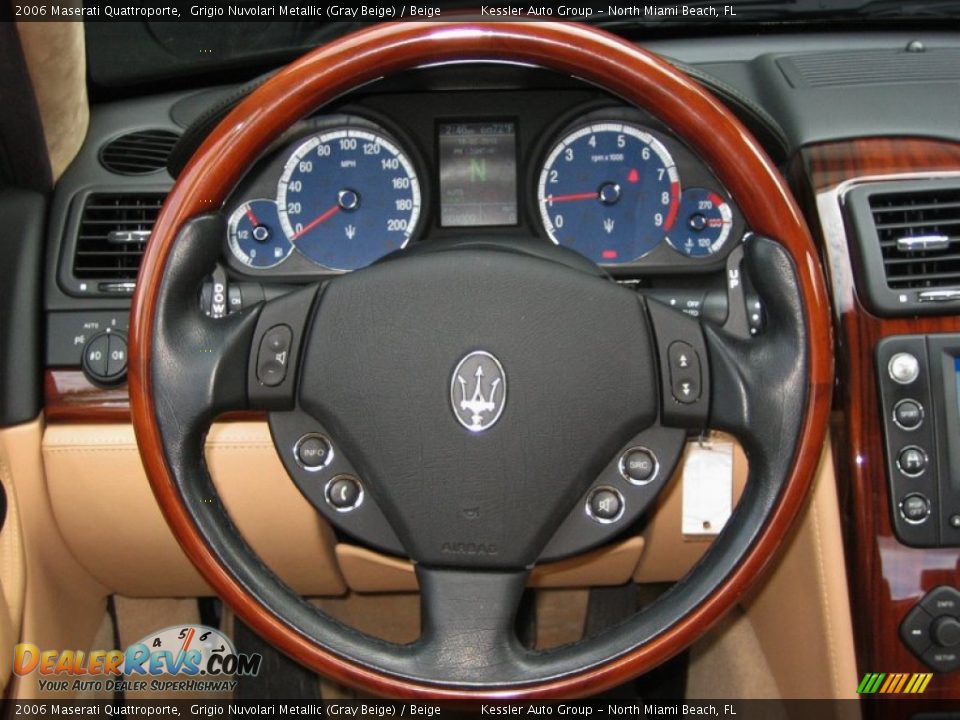2006 Maserati Quattroporte  Steering Wheel Photo #27