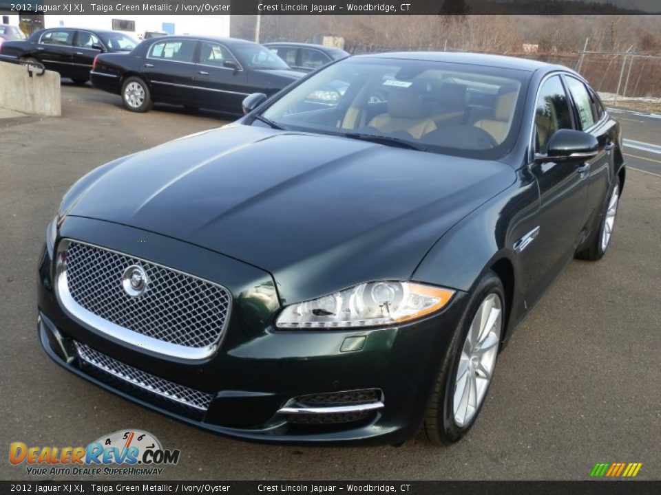 Taiga Green Metallic 2012 Jaguar XJ XJ Photo #2