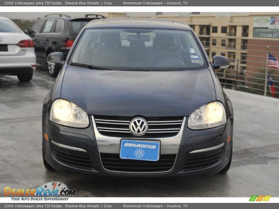 2006 Volkswagen Jetta TDI Sedan Shadow Blue Metallic / Grey Photo #2
