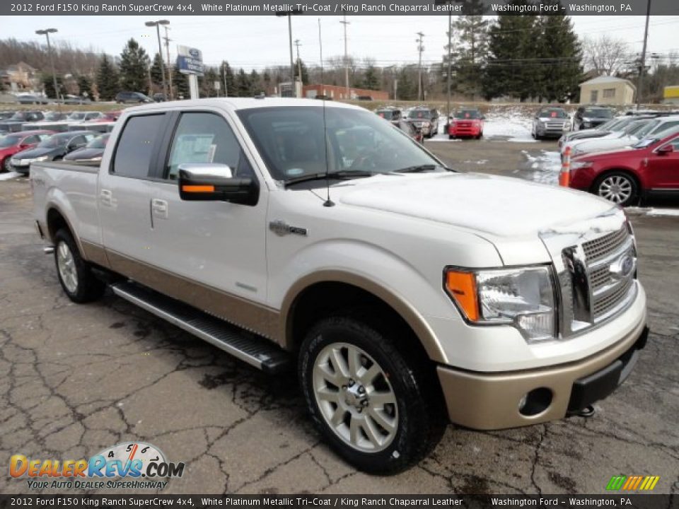 Front 3/4 View of 2012 Ford F150 King Ranch SuperCrew 4x4 Photo #6