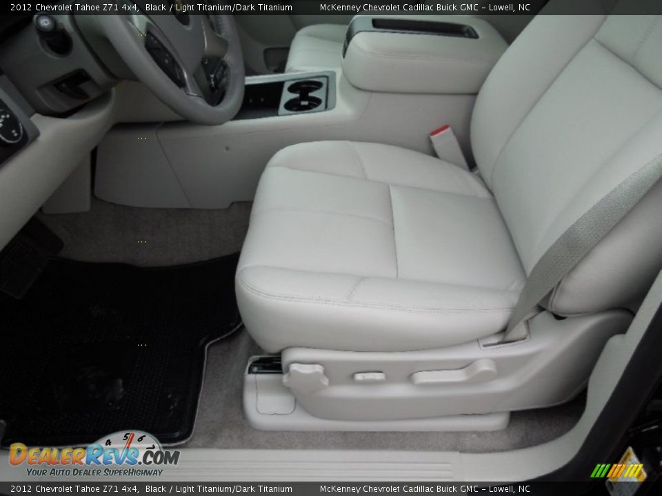 2012 Chevrolet Tahoe Z71 4x4 Black / Light Titanium/Dark Titanium Photo #7