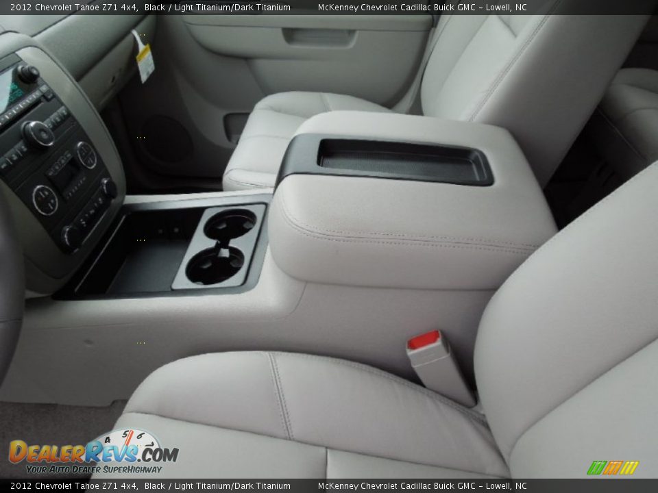 2012 Chevrolet Tahoe Z71 4x4 Black / Light Titanium/Dark Titanium Photo #8