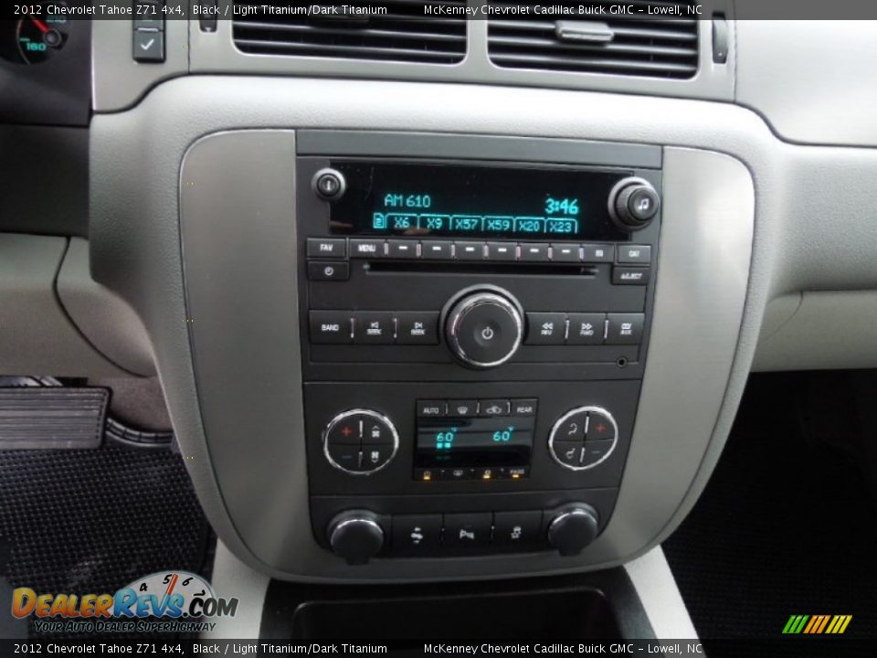 2012 Chevrolet Tahoe Z71 4x4 Black / Light Titanium/Dark Titanium Photo #13