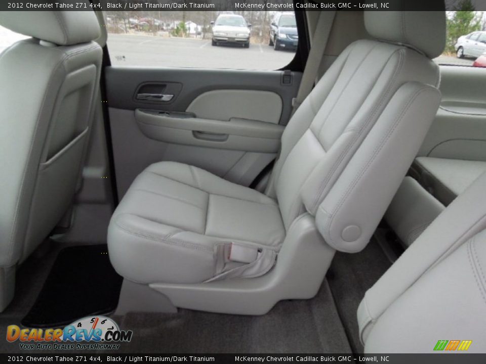 2012 Chevrolet Tahoe Z71 4x4 Black / Light Titanium/Dark Titanium Photo #16
