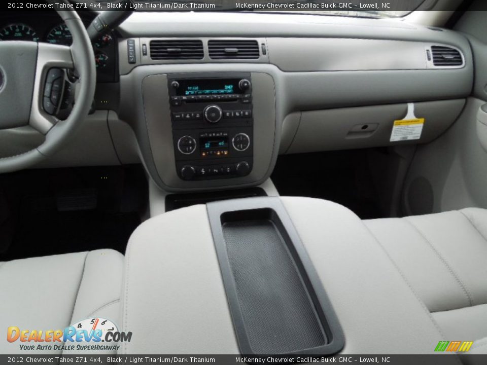 2012 Chevrolet Tahoe Z71 4x4 Black / Light Titanium/Dark Titanium Photo #18