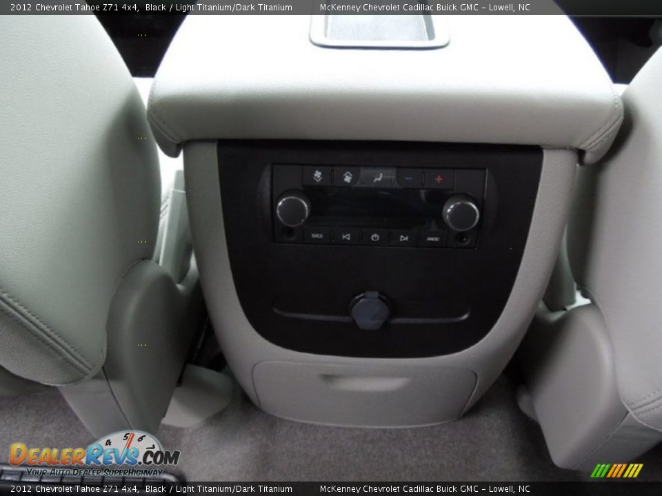 2012 Chevrolet Tahoe Z71 4x4 Black / Light Titanium/Dark Titanium Photo #19