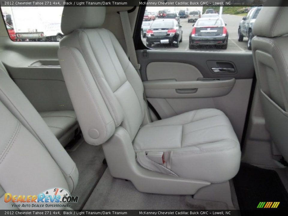 2012 Chevrolet Tahoe Z71 4x4 Black / Light Titanium/Dark Titanium Photo #21