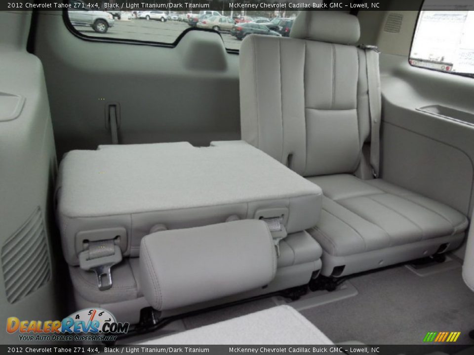 2012 Chevrolet Tahoe Z71 4x4 Black / Light Titanium/Dark Titanium Photo #22