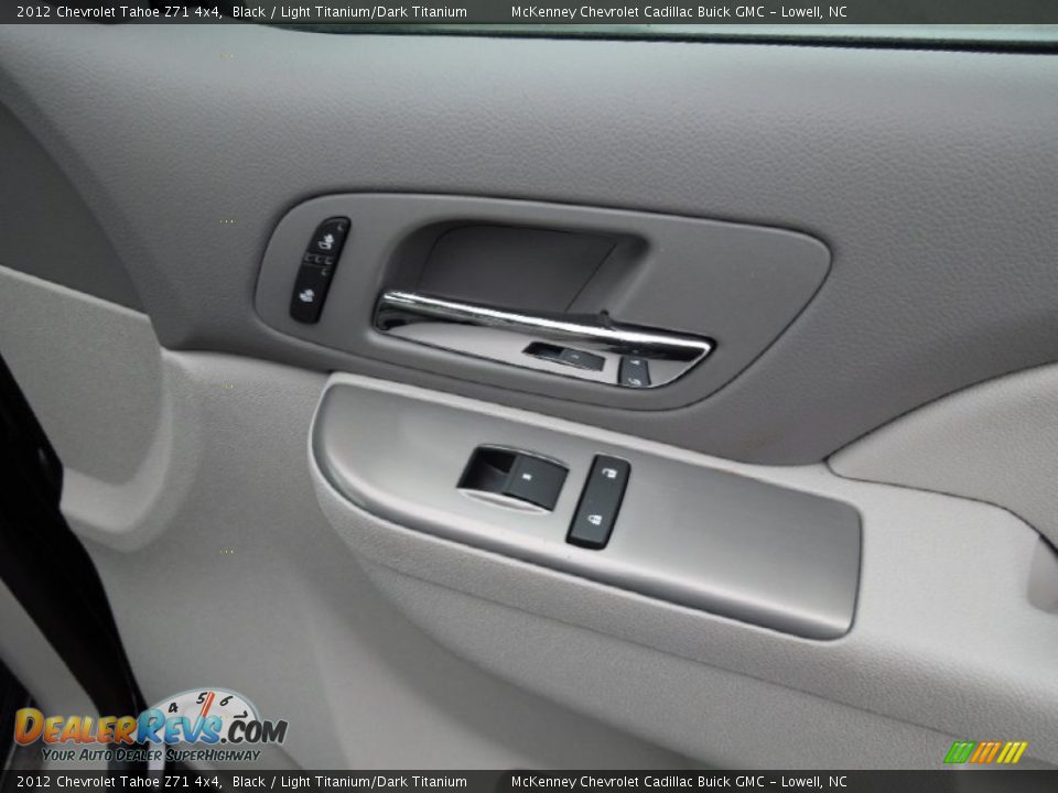 2012 Chevrolet Tahoe Z71 4x4 Black / Light Titanium/Dark Titanium Photo #26