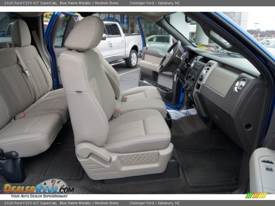 Medium Stone Interior 2010 Ford F150 Xlt Supercab Photo