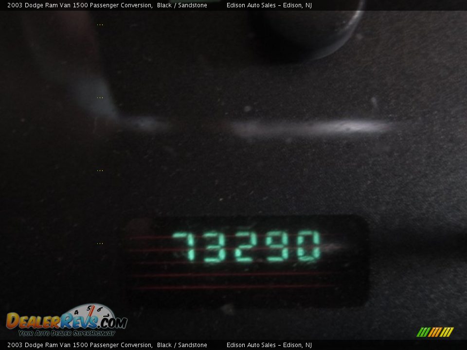 2003 Dodge Ram Van 1500 Passenger Conversion Black / Sandstone Photo #26
